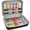 Bobbin Holder, Bobbins Case Thread Organizer, Bobbins Spool Storage Box Holds Up to 84pcs Bobbins and 24pcs Sewing Thread Spools Compatible with Brother for Janome for Babylock for Singer (Box Only)